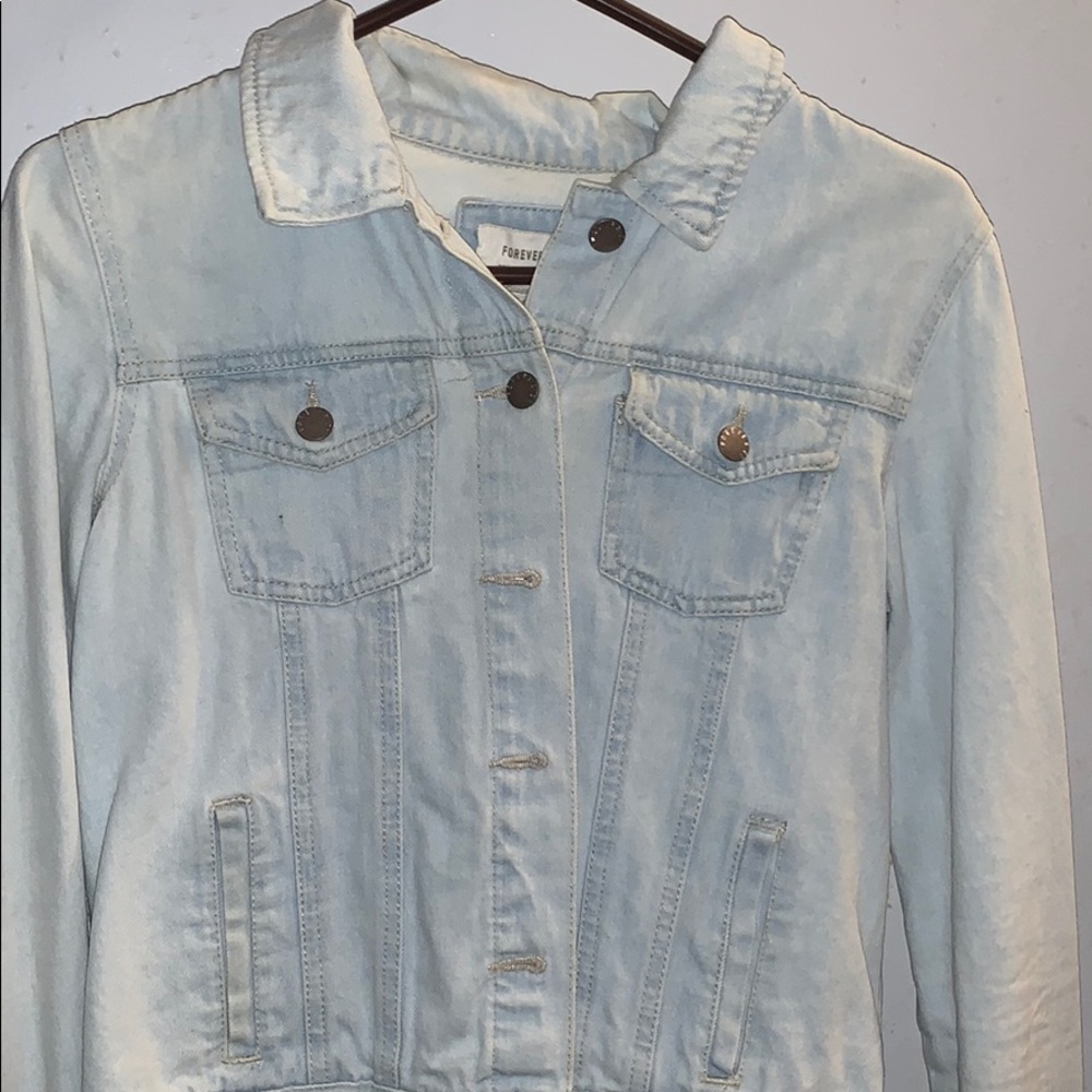 Light blue jean jacket